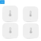 Датчик температуры Aqara, умный датчик давления воздуха, влажности, окружающей среды, умное управление, соединение Zigbee для приложения Xiaomi Mi home