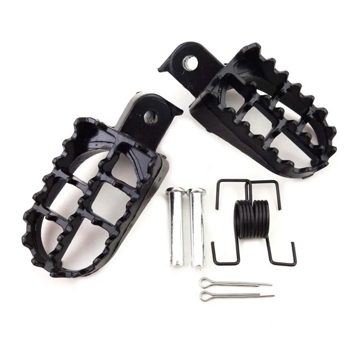 

For Honda CRF 50/ 70/ 80/ 100 XR50 XR70 Pedals Motorcycle Pads Accessories Black