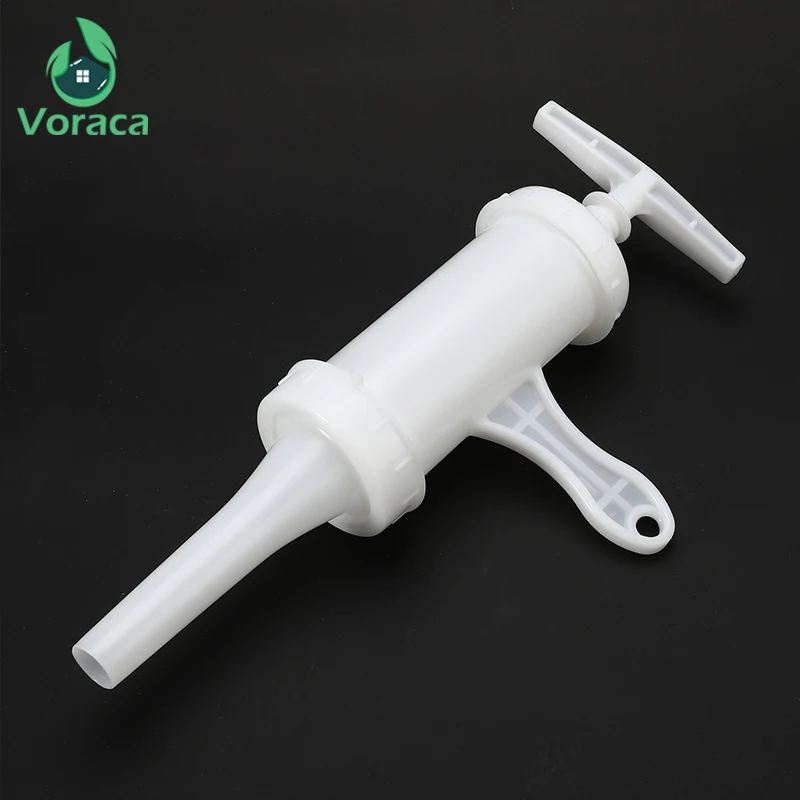 

New Manual Syringe Enema Food Grade Plastic Meat Pork Sausage Maker Hot Dog Funnel Pig Lamb Fish Intestine For Household