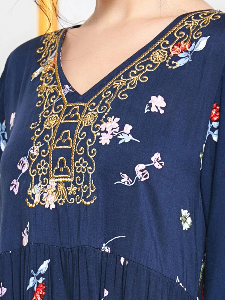 

Plus Size Dresses Musulman De Mode Femme Kaftan Dubai Abaya Turkey Muslim Fashion Hijab Dress Abayas For Women Islam Clothing