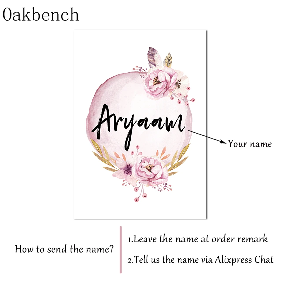 Настенный постер на заказ с изображением лисы и оленя Настенная картина для