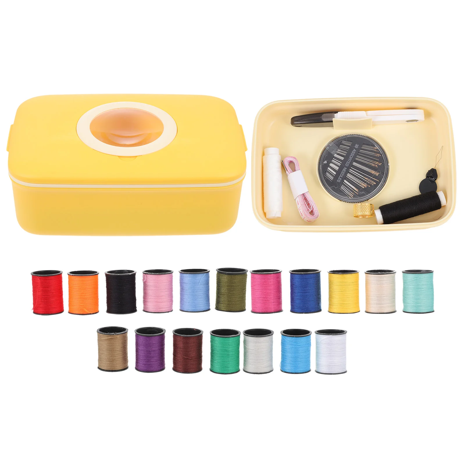 

1 Set Sewing Kit Basic Sewing Accessories Emergency Quilting Kit Needlework Box