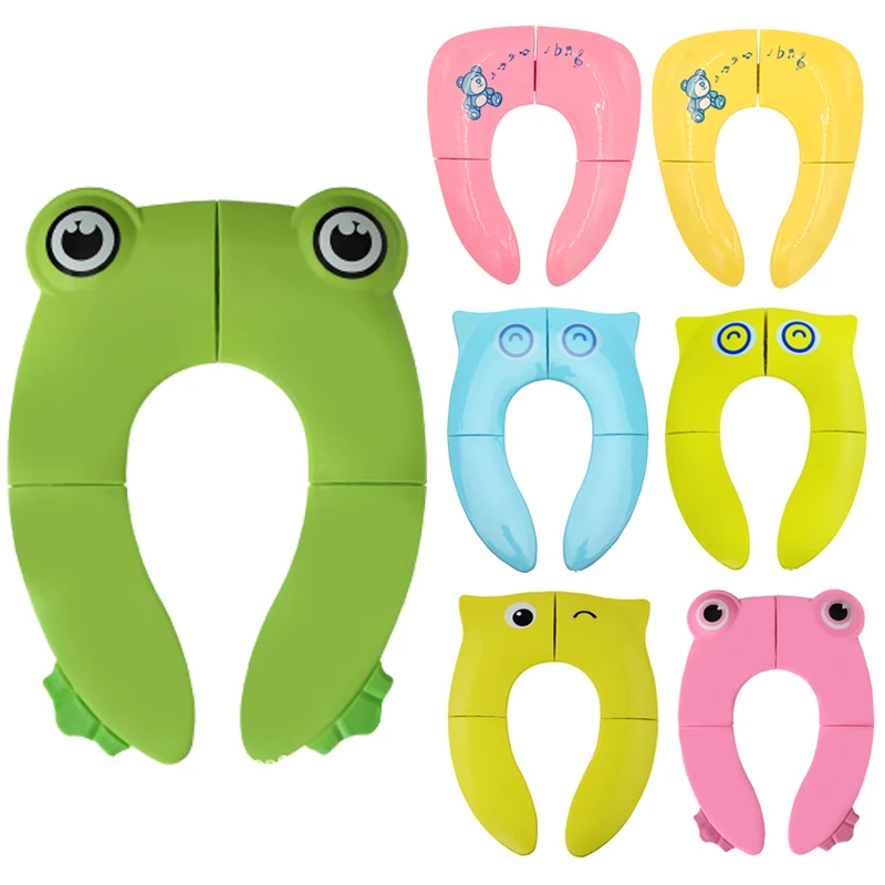 

Travel Potty Seat Pad Folding Toilet Training Seat Cover Portable Kids Baby Toddler Urine Assistant Cushion Children Pot Seater