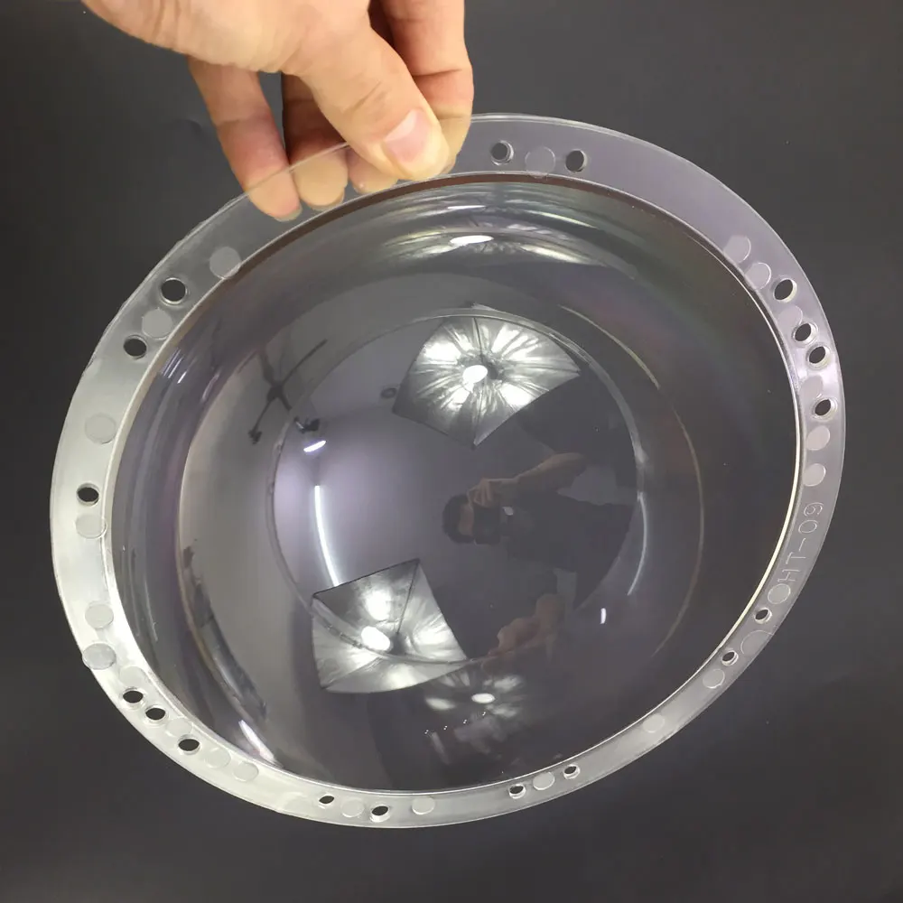 9 дюймов крытый/наружного видеонаблюдения Замена Прозрачный Акриловый Корпус