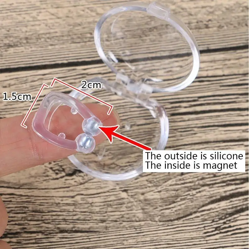 

Silica Gel Anti Snore Nose Clip Sleeping Aids Anti Snoring For Better Breathing Aid Sleep Snore Stopper Improve Sleep Quality