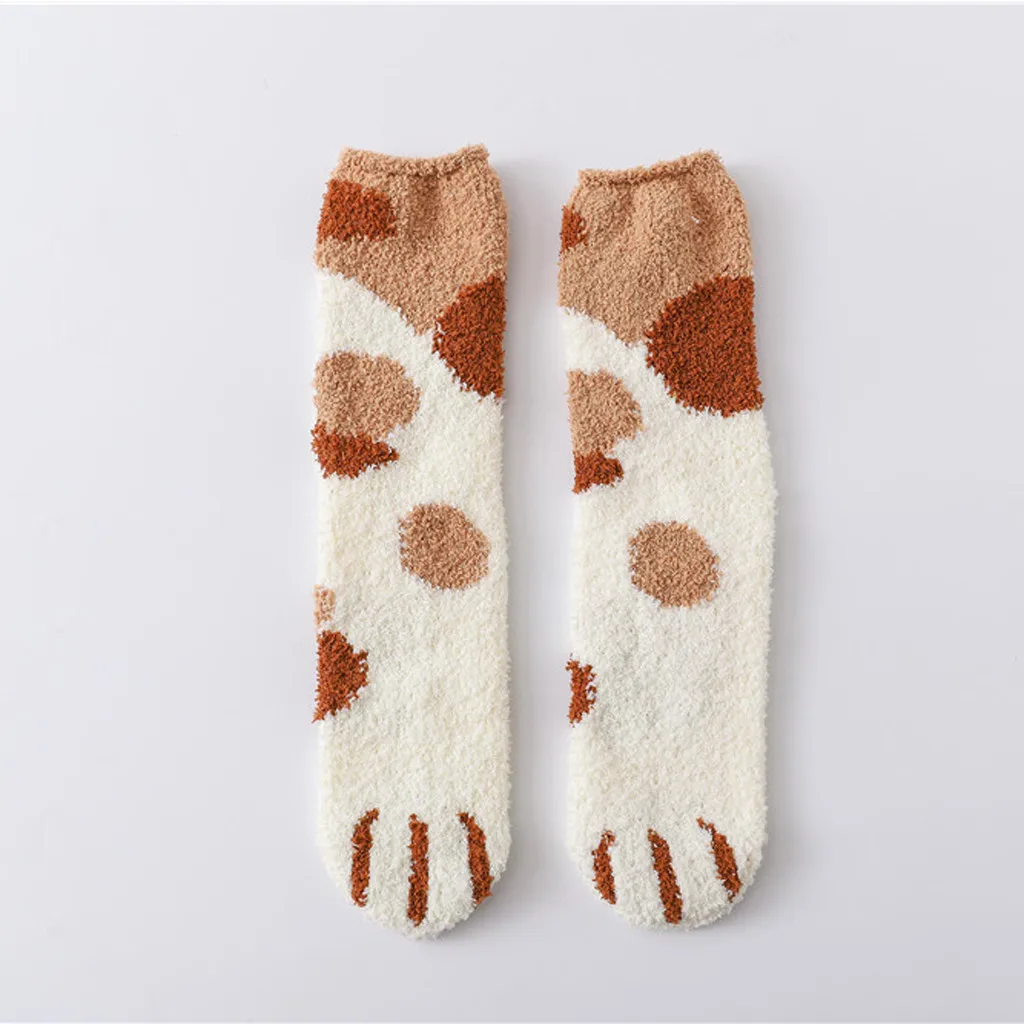 Модные красивые хлопковые носки Kawaii короткие носки до лодыжки с когтями кошки Китти для женщин и девочек; сезон весна-лето; женские носки с забавными персонажами из мультфильмов