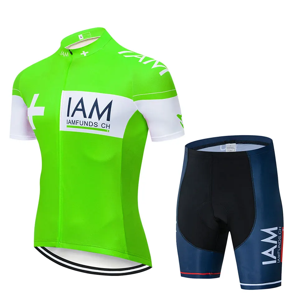 Pic Color Новинка! IAM Велоспорт Джерси ropa ciclismo hombre команда Велосипедная одежда быстросохнущая короткий рукав велосипед mtb maillot ciclismo - Цвет: Pic Color