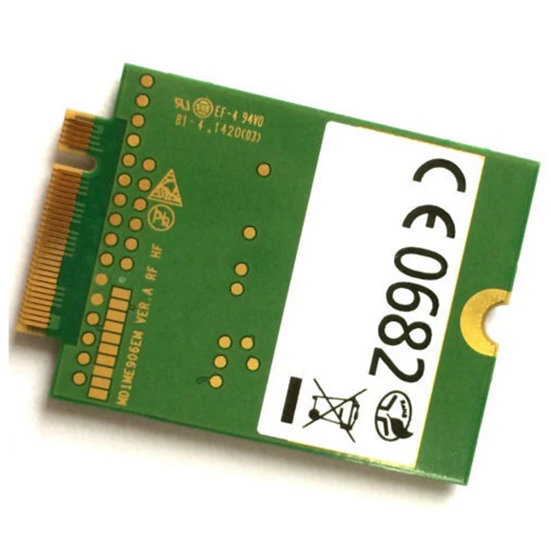 Разблокирована ME906E + 2 шт. IPX4 NGFF M.2 антенна FDD LTE 4G WCDMA GSM поддержка GPS модуль в наличии