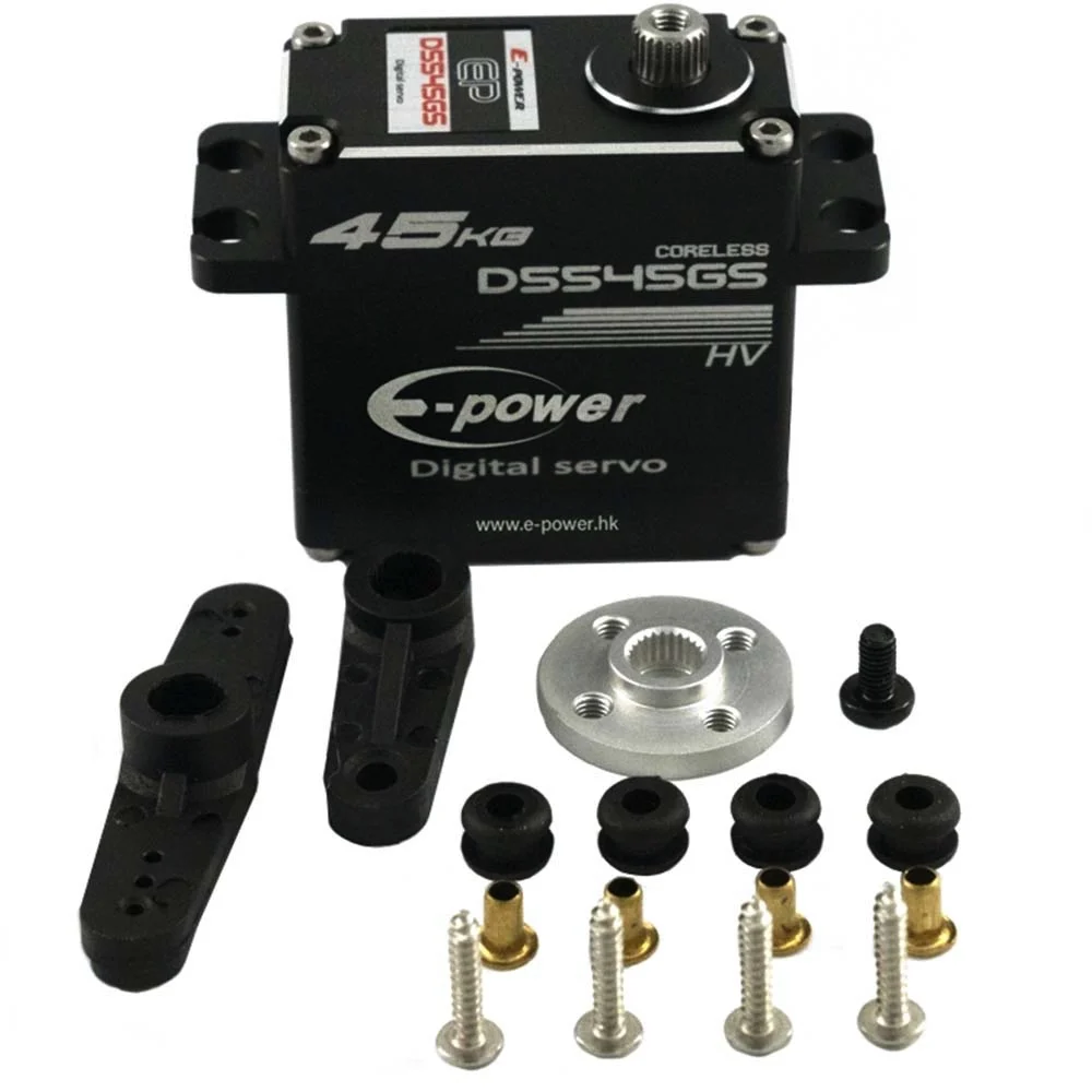 

Waterproof Servo 35kg/45kg D5545GS 120 Degree Aluminum Case Digital Metal Gear HV Coreless for RC Car Truck Crawler Boat Robot