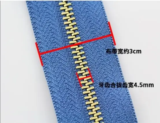 5 шт./лот длина 15 см цветные металлические застежки-молнии для шитья джинсовой