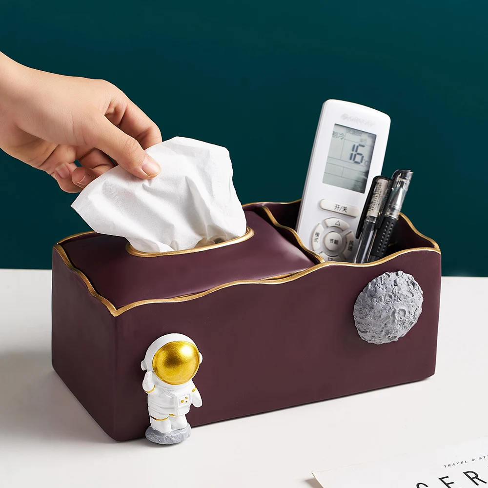 Скандинавский креативный милый домашний декор астронавт тканевые коробки