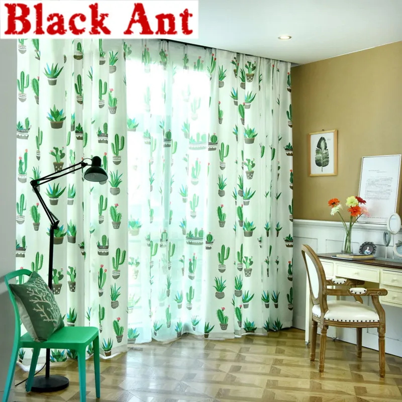 Зеленые занавески для гостиной кухни двери окна тюлевые деревенская льняная