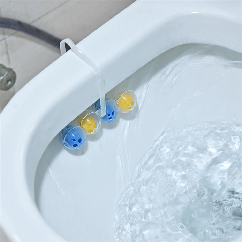 Очиститель для унитаза с шариком мощный автоматический промывочный дезодорант