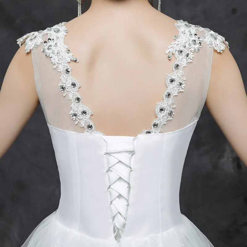 Платье подружки невесты ТРАПЕЦИЕВИДНОЕ ПЛАТЬЕ ПРИНЦЕССЫ без рукавов с v образным