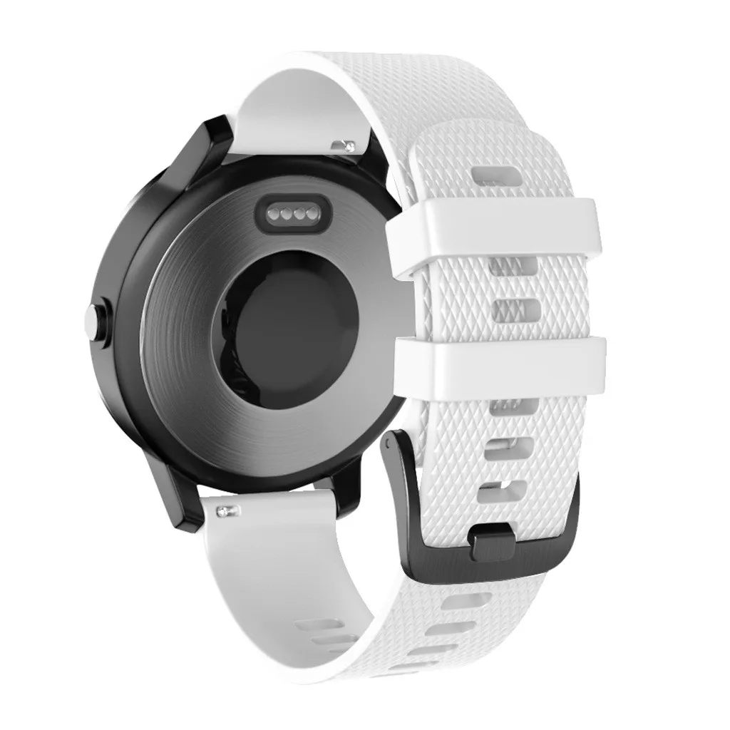 Маленький силиконовый ремешок на запястье для Garmin Vivoactive 3, браслет, Смарт-часы, ремешок для мужчин, Т-образный ремешок для женщин и мужчин, спортивный ремешок для часов, 19Aug
