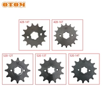 otom motorcycle engine small sprocket 12t 16t transmission chain wheel tooth fit 428 520 chain for honda crf230 xr230 sl230
