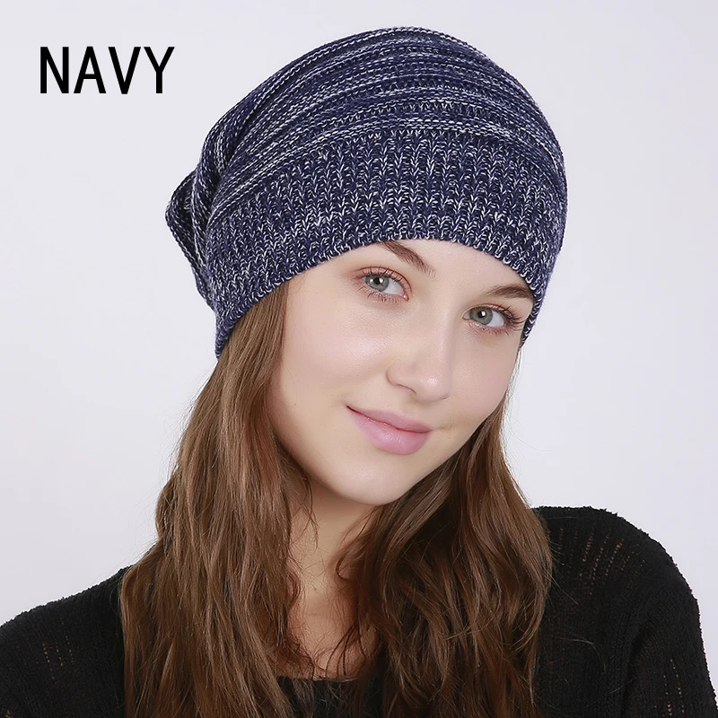 Зимняя шапка для мужчин Skullies Beanies Женская модная теплая шапка унисекс эластичная вязаная шапка Gorros женская шапка s