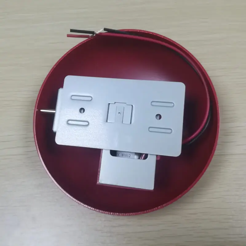 Горячая Распродажа Лучшая цена комнатная сирена обычного типа красный пожарный