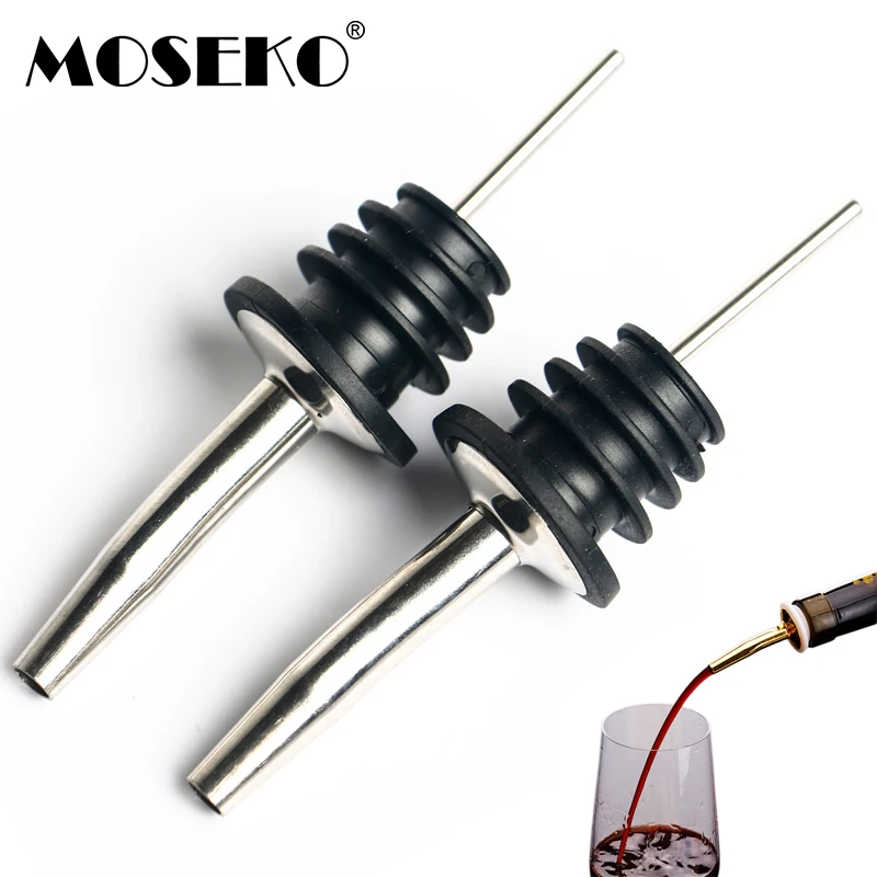 MOSEKO колпачки для бутылок из нержавеющей стали диспенсер спиртных напитков с