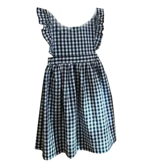 CX8 Plaid Новинка года; платья для маленьких девочек; одежда в корейском и японском стиле; брендовая хлопковая Осенняя Новая повседневная модная одежда принцессы для девочек - Цвет: CX8 Plaid