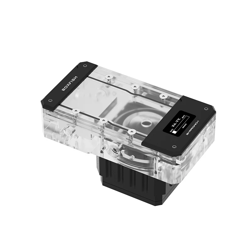 Встроенный резервуар для воды BARROWCH 18 Вт PWM комбинированный насос G1/4 дюйма OLED