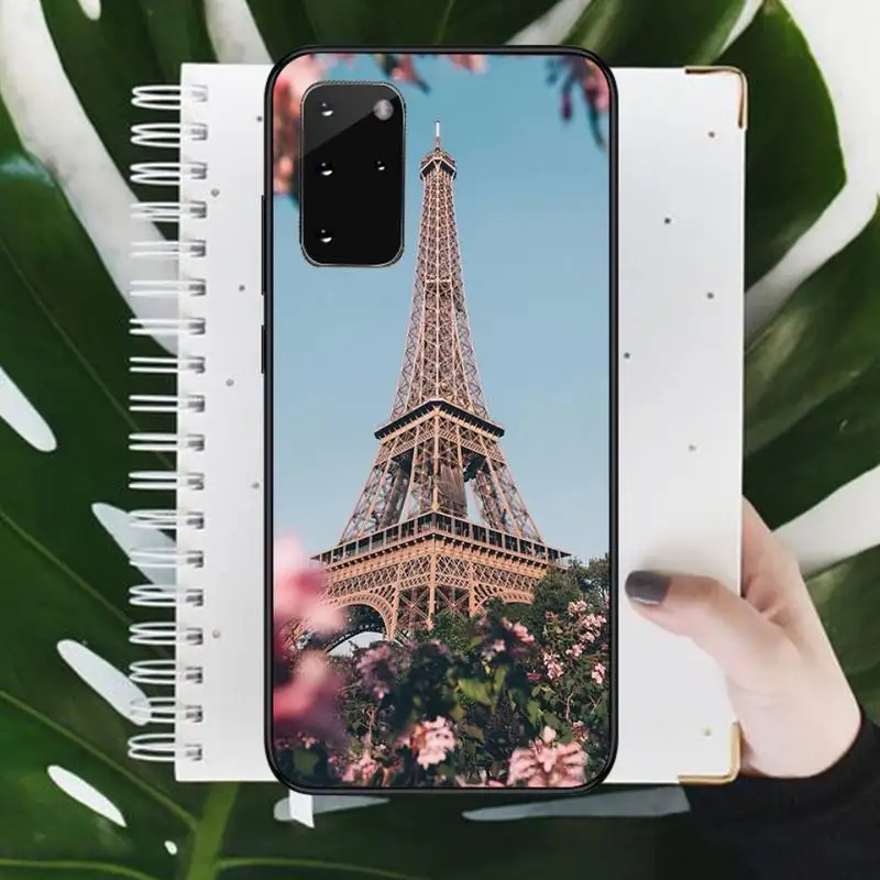 

Romantic Paris Eiffel Tower Phone Case For Samsung galaxy S 7 8 9 10 20 edge A 6 10 20 30 50 51 70 note 10 plus