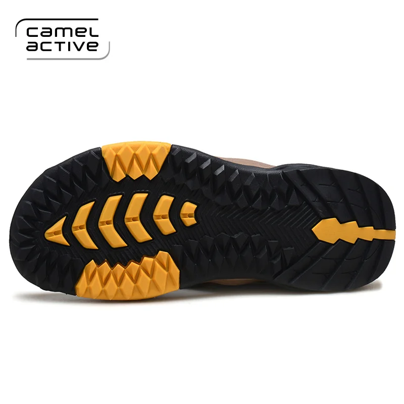 Мужские уличные сандалии Camel Active коричневые повседневные из натуральной кожи