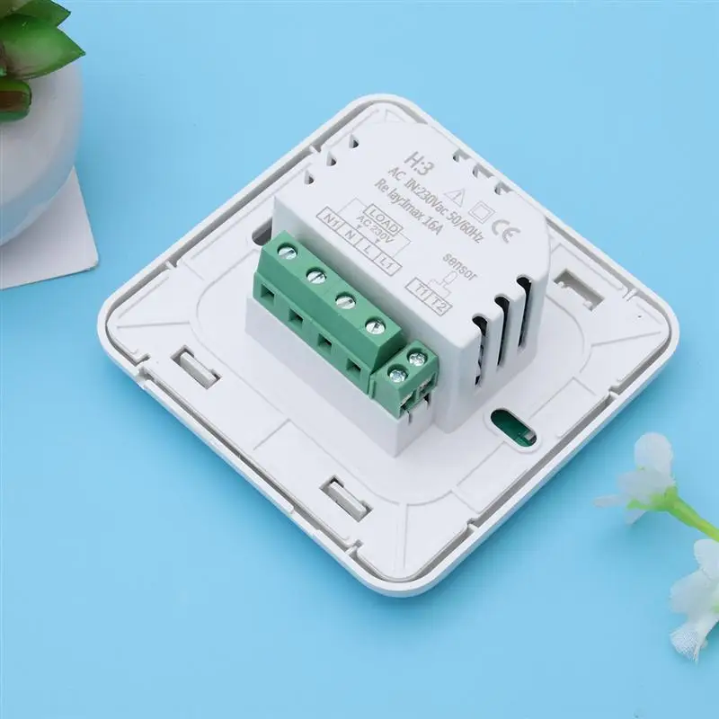 Цифровой терморегулятор сенсорный экран комнатный нагревательный термостат