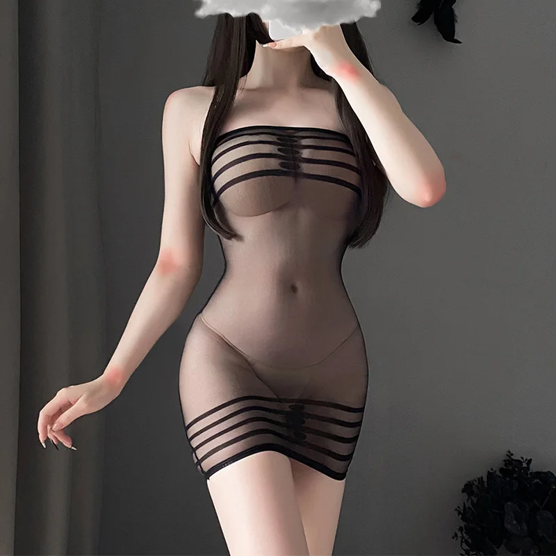 

Sexy Bodysuits Catsuit Porno Lingerie for Women Transparent Sex Clothes See Through Body Stockings Hot Erotic Intimate Underwear