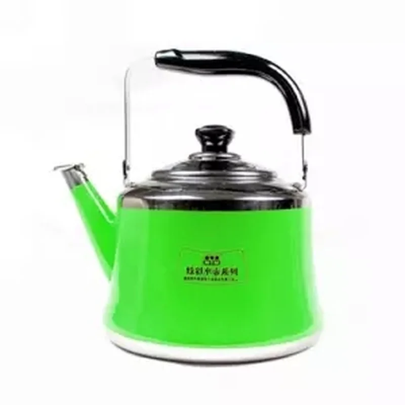 Чайник из нержавеющей стали цвет чайник Экстра толстый 304 нержавеющая сталь газ 3