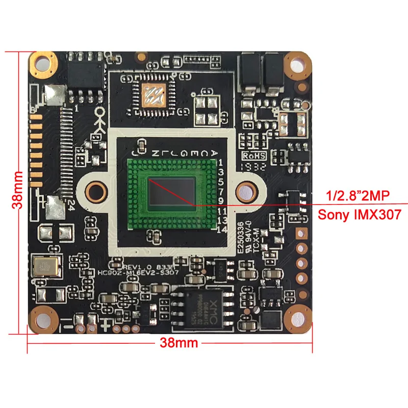 CCDCAM Бесплатная доставка FHD модуль камеры для системы 2MP 1080 P IP с новым