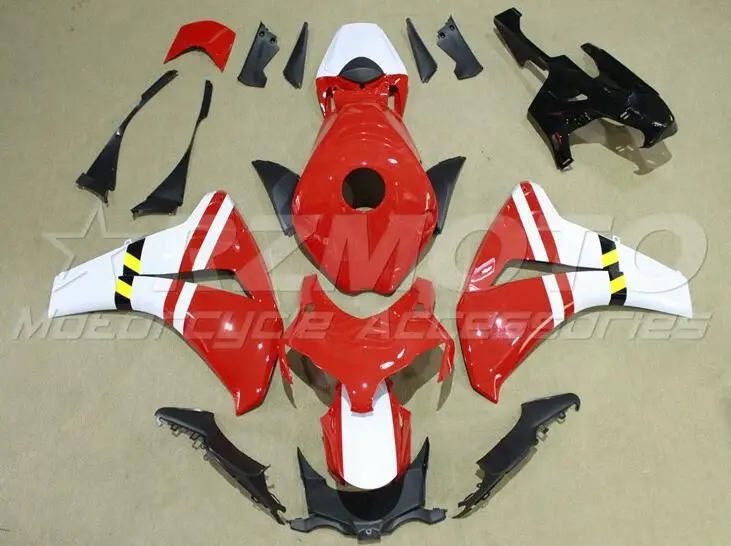 

Injection Molding New ABS Whole Fairings Kit Fit for HONDA CBR1000RR 2008 2009 2010 2011 08 09 10 11 CBR1000 Cool Red white