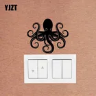 YJZT рисунок из мультфильма; Креативное настенный стикер для выключателя Декор в гостиную виниловые наклейки в виде Фотообоев c переводными картинками море океан 