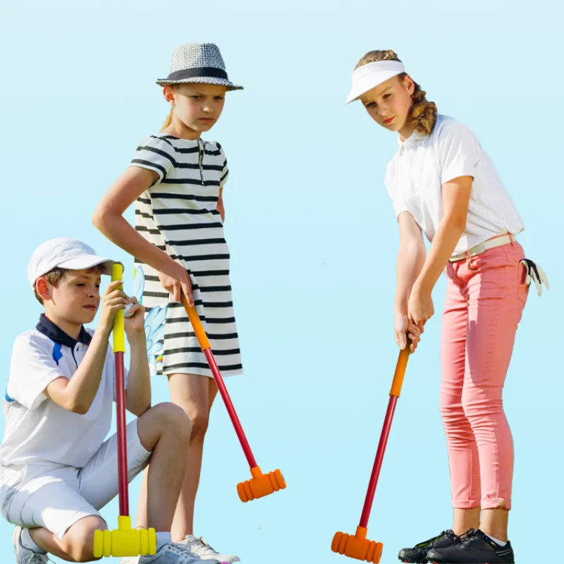 

Детский Тренировочный Набор для мяча на дверь и крокета мягкий мяч из пенопласта игрушки для детей оборудование для спорта на открытом возд...