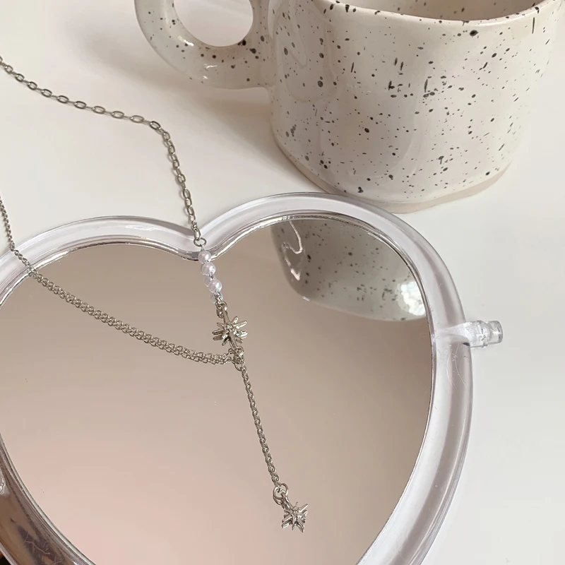 Женские Ювелирные изделия звезда дизайнерское серебряное покрытие просто