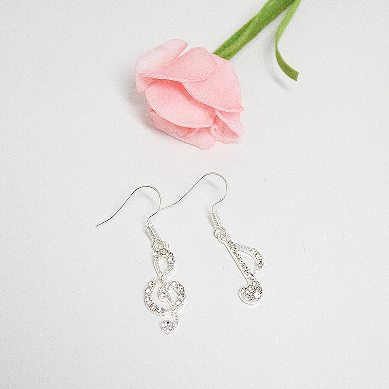 Серьги подвески женские асимметричные серебристого цвета|Серьги-подвески| |