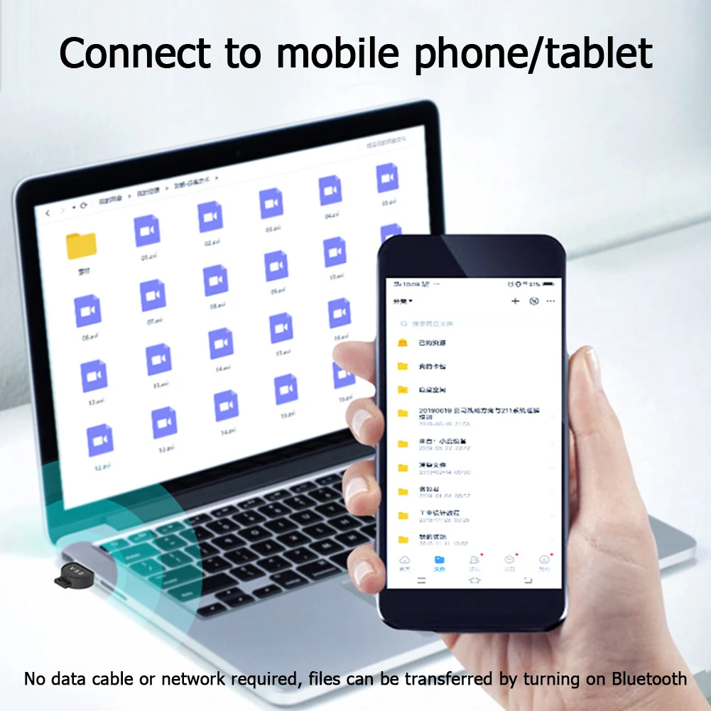 

Bluetooth 5.0 Adapter Mini USB Bluetooth Dongle Computer USB Bluetooth Receiver Audio Music Blue Tooth 5.0 Transmitter For PC