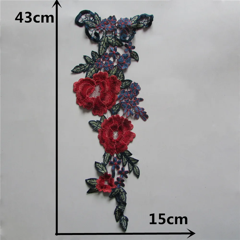 Fashion High quality DIY Embroidered Neckline Craft Sewing Accessories Patches Embroidery Lace Collar Clothing YL409-YL429 Hot | Дом и сад