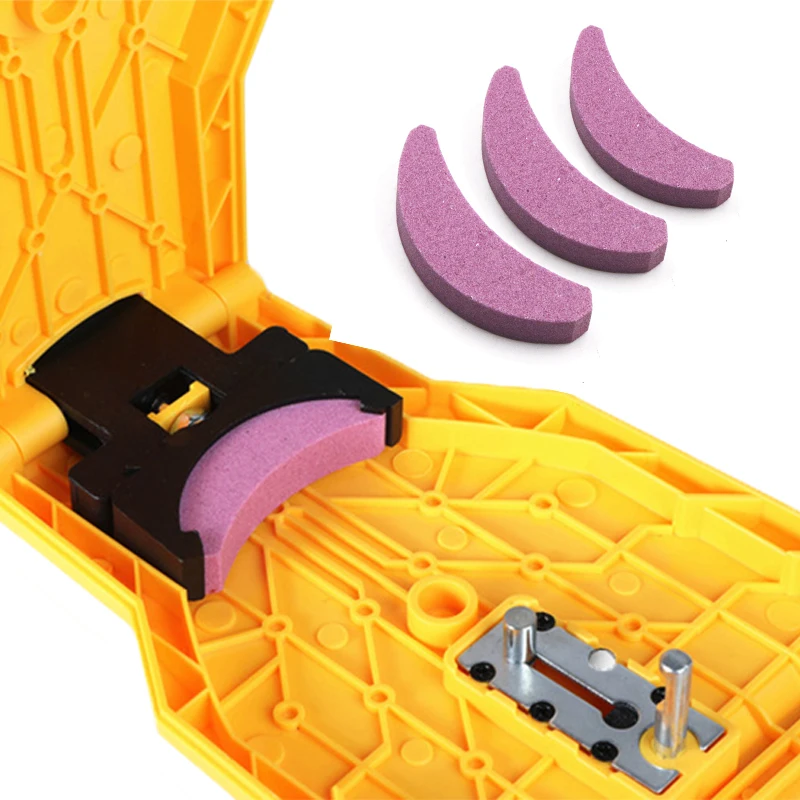 5 шт. заточка цепи цепной пилы Точилка для зубов Портативная с креплением на