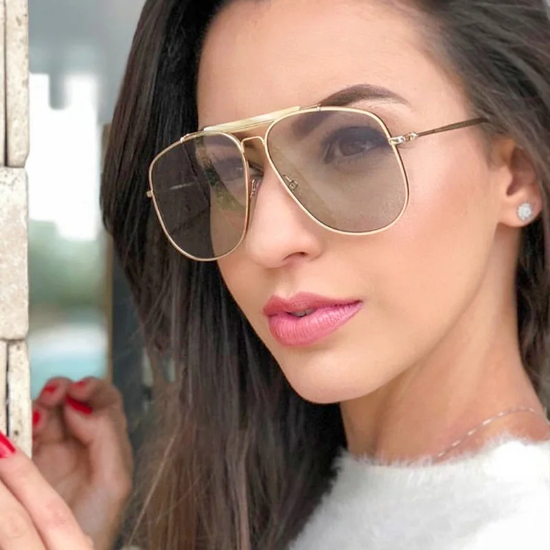 Женские и мужские солнцезащитные очки FEISHINI фирменный дизайн Ретро стиль