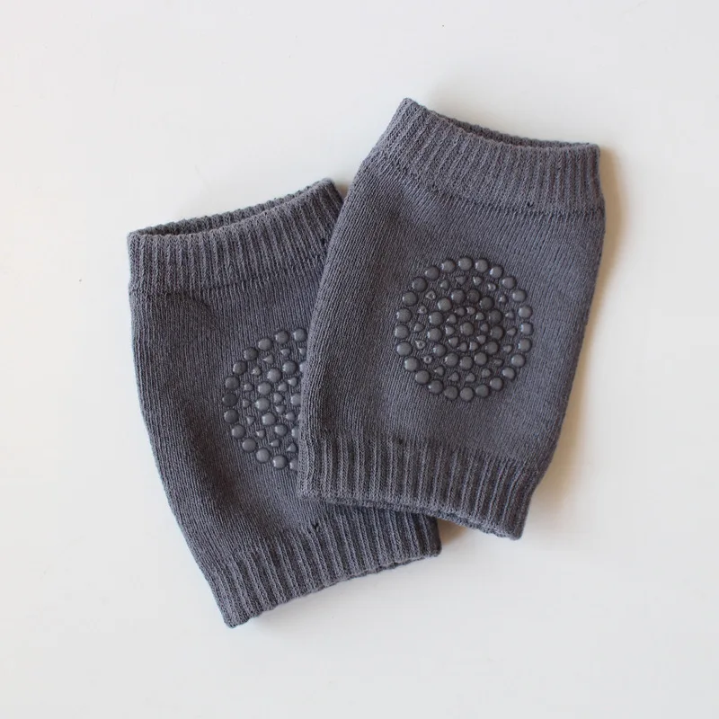 Детские дышащие хлопковые носки для пола защиты коленей и Ползания