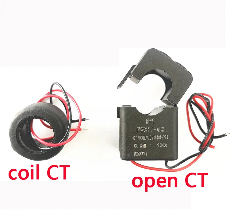 DC 80~ 260VAC 0-10A/0-100A ЖК-дисплей цифровой Ток Напряжение Мощность счетчик энергии мультиметр Амперметр Вольтметр