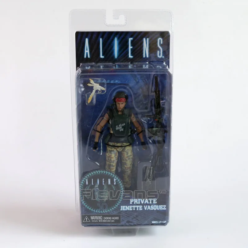 Экшн-фигурка из инопланетянин NECA серии 9 Xenomorph Albino персональный Дрон Ricco Frost Jenette