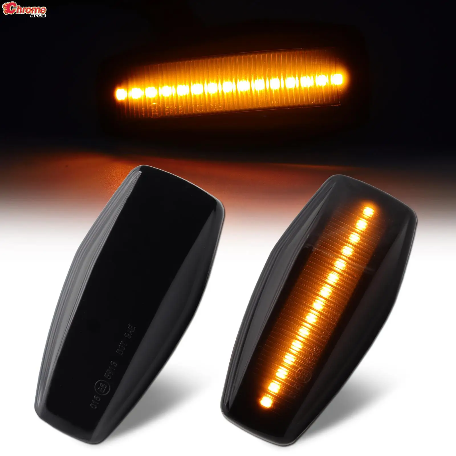 

2X Side Marker Light Repeater Indicator Led Turn Signal Blinker Lamp For KIA Rio 2005-2011 Sedona 2006-2011 Sportage 2004-2010