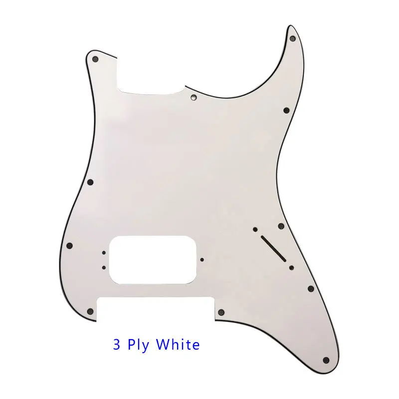 Накладка на гитару под заказ для США 11 отверстий винтов Strat с Floyd Rose Tremolo мостовым