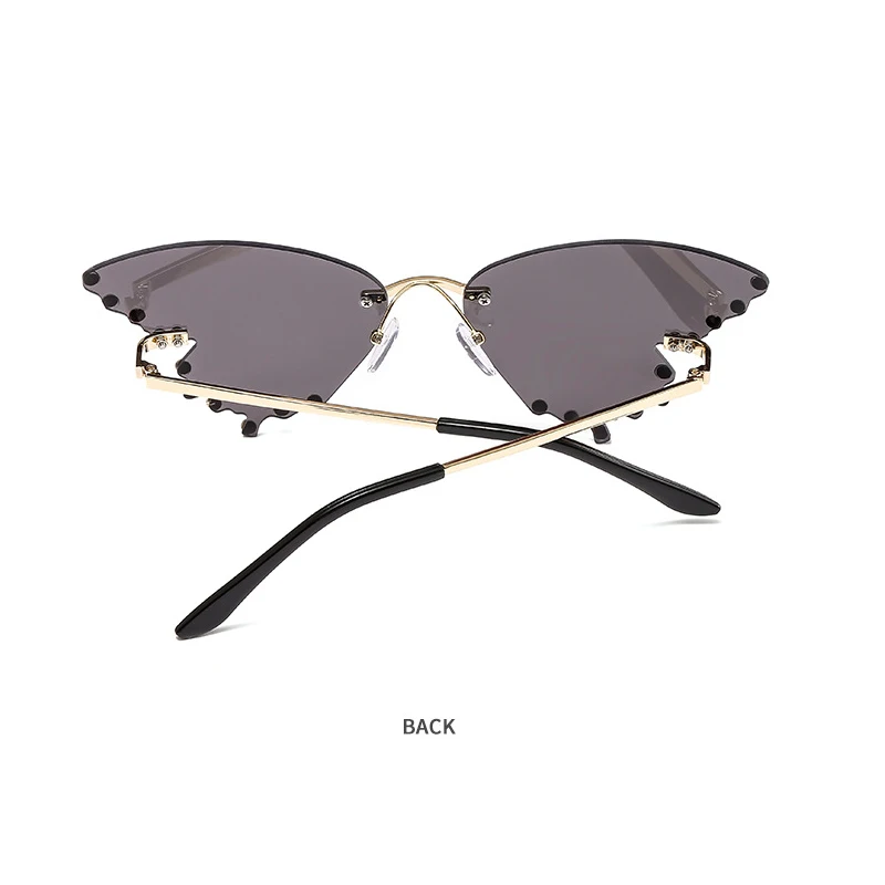 Новые женские солнцезащитные очки в большой оправе с бриллиантами - купить по