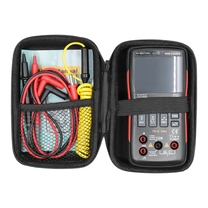RM409B Digital Multimeter Button 9999 Counts With Analog Bar Graph AC/DC Voltage Ammeter Current Ohm Auto/Manual | Инструменты