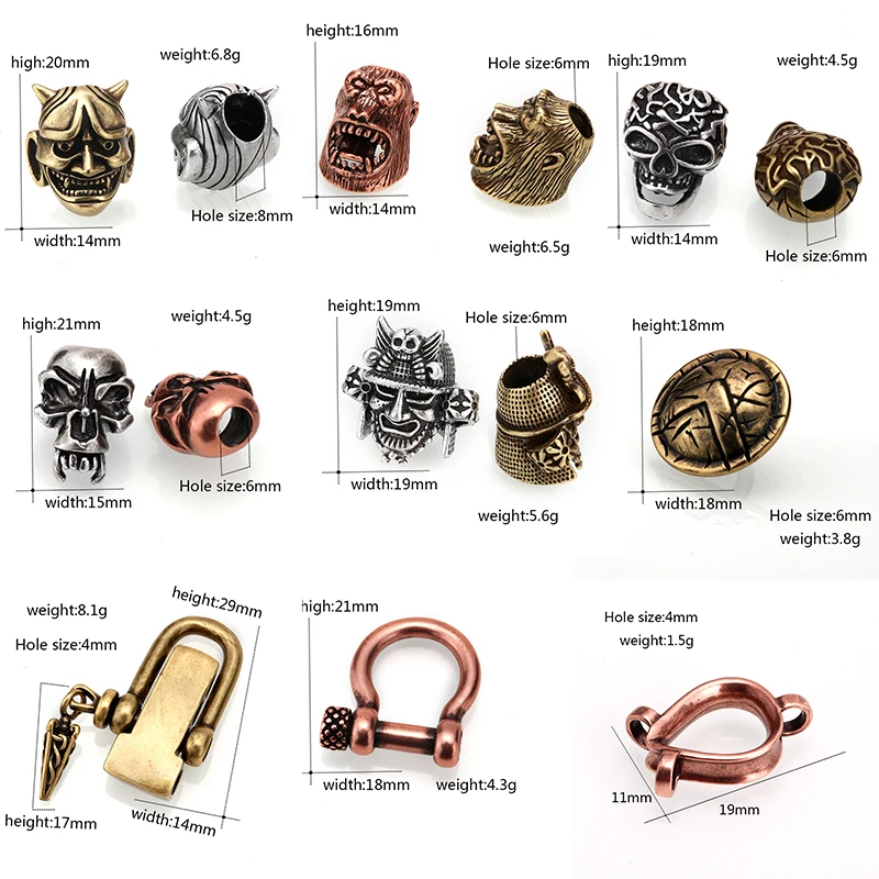 Бусины-разделители для изготовления ювелирных изделий золотые в стиле ретро