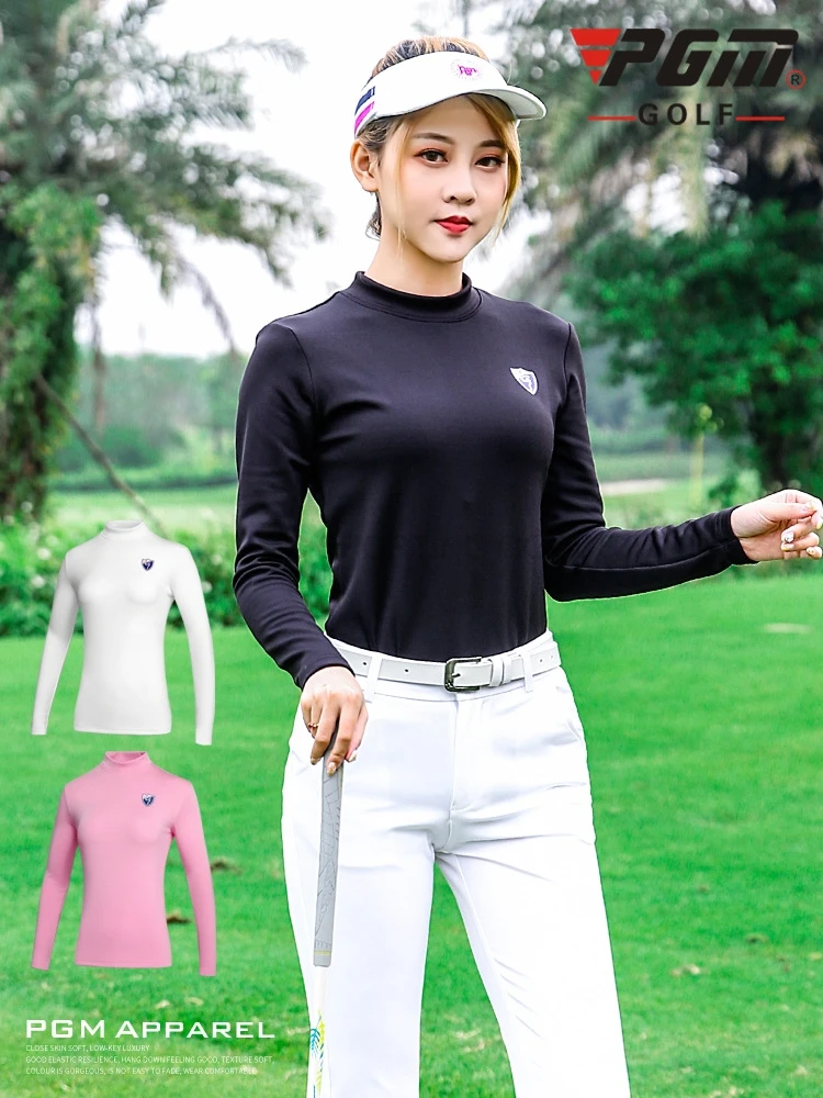 Одежда для гольфа из эластичной ткани с длинными рукавами нижнее теплое