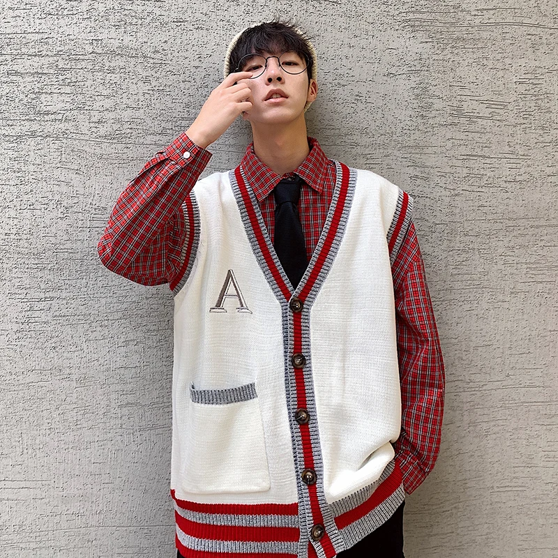 2019 весна и осень Новый мужской колледж порт ветер СВОБОДНЫЙ Модный Повседневный